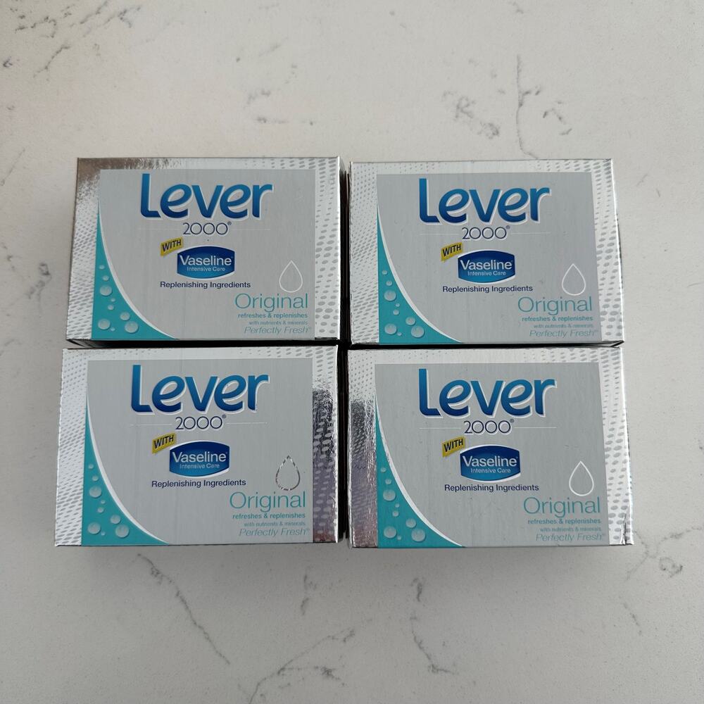 Brand new Lever 2000 with Vaseline Original Perfectly Fresh discontinued HTF